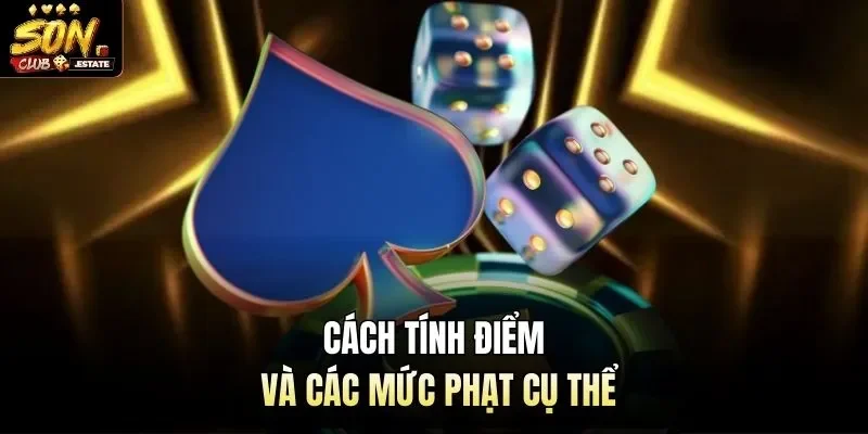 Cách tính điểm và các mức phạt cụ thể
